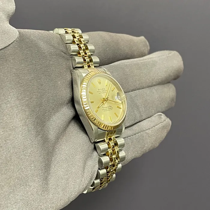 Happy Jewelers Watches Rolex Datejust 31mm Champagne Dial Watch Ref 68273 Happy Jewelers Watches Rolex Datejust 31mm Champagne Dial Watch Ref 68273